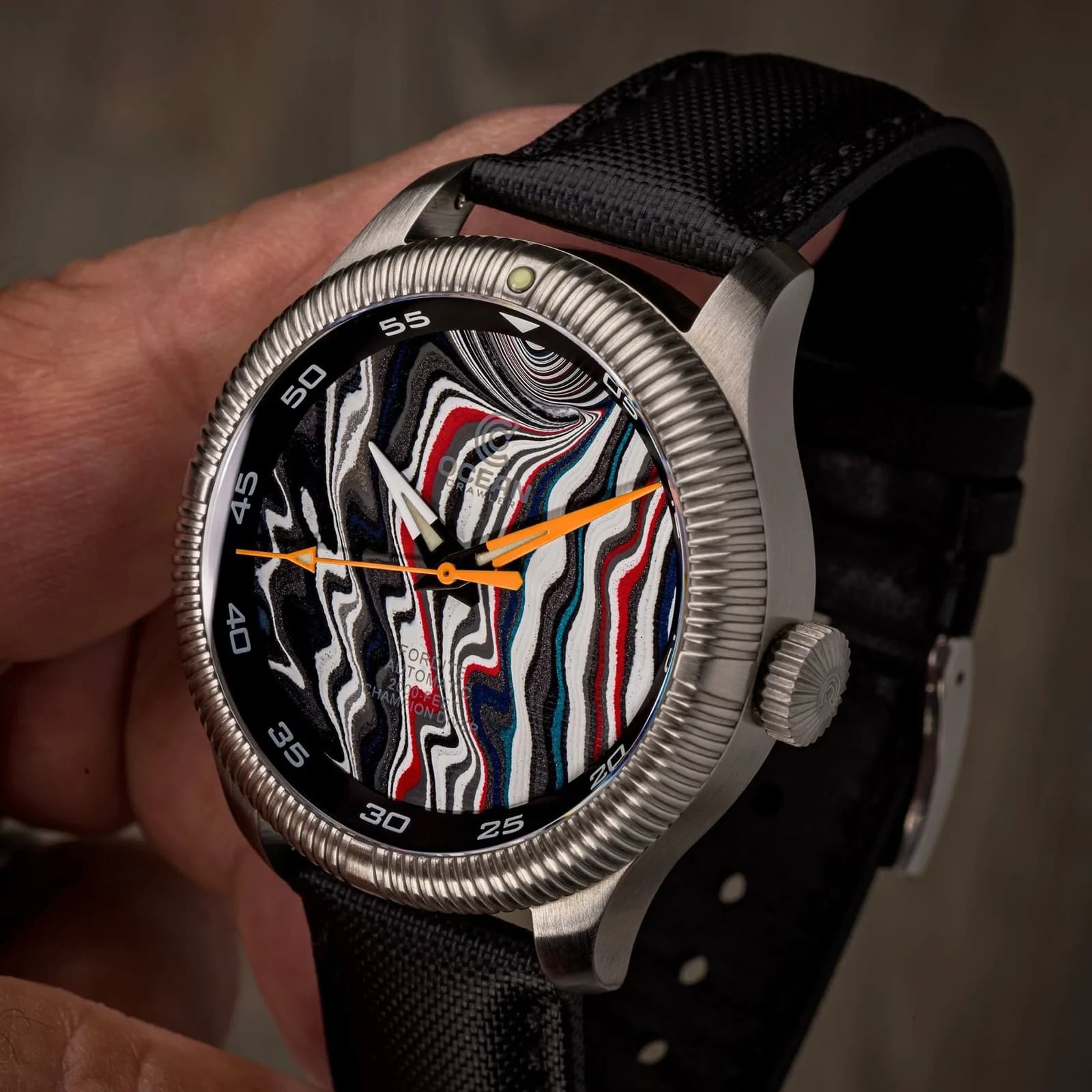 Champion Diver - Fordite - Unique Piece - Paintstorm
