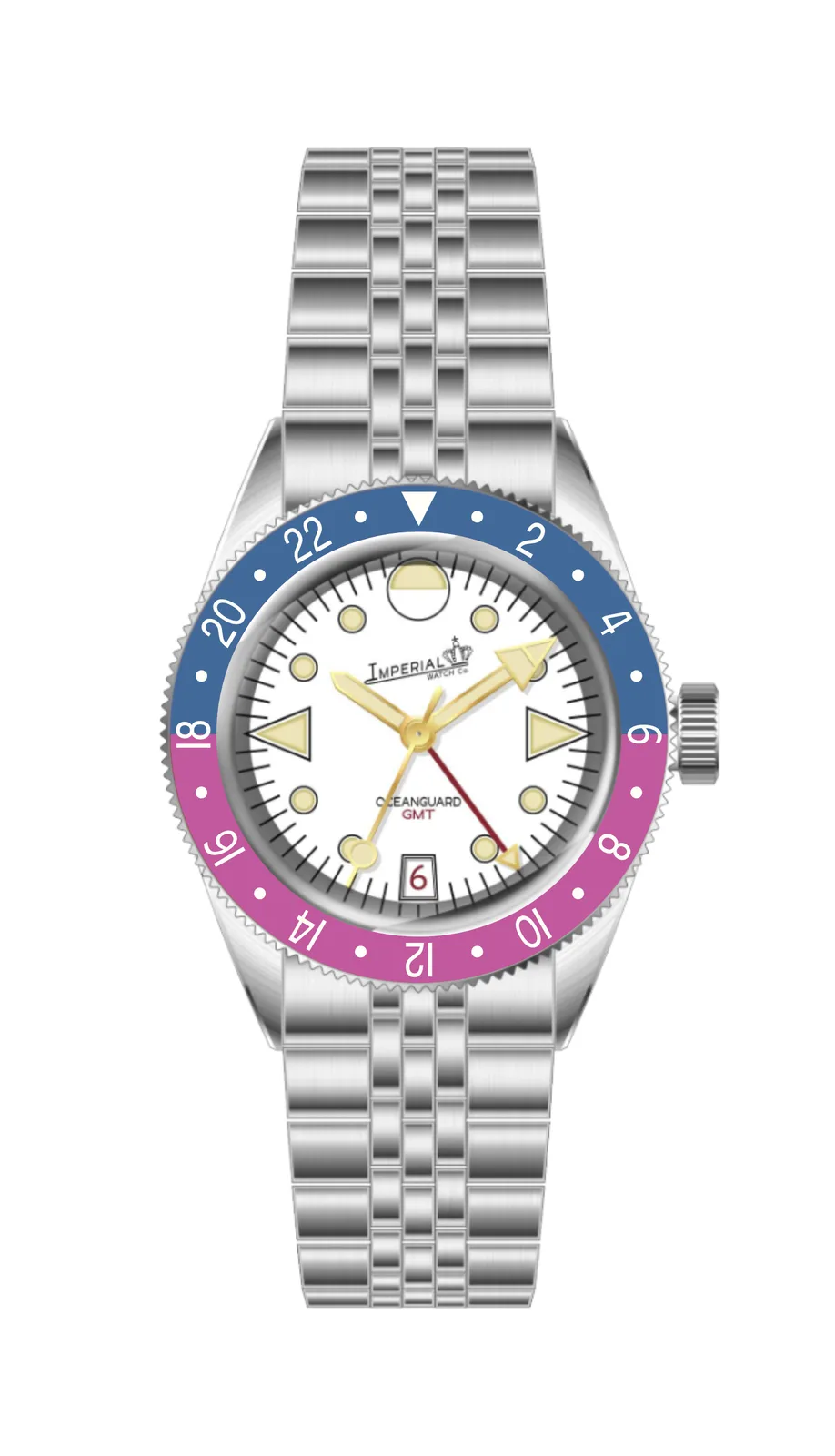 Imperial Watch Co. X Odokadolo Collab - "Cotton Candy"