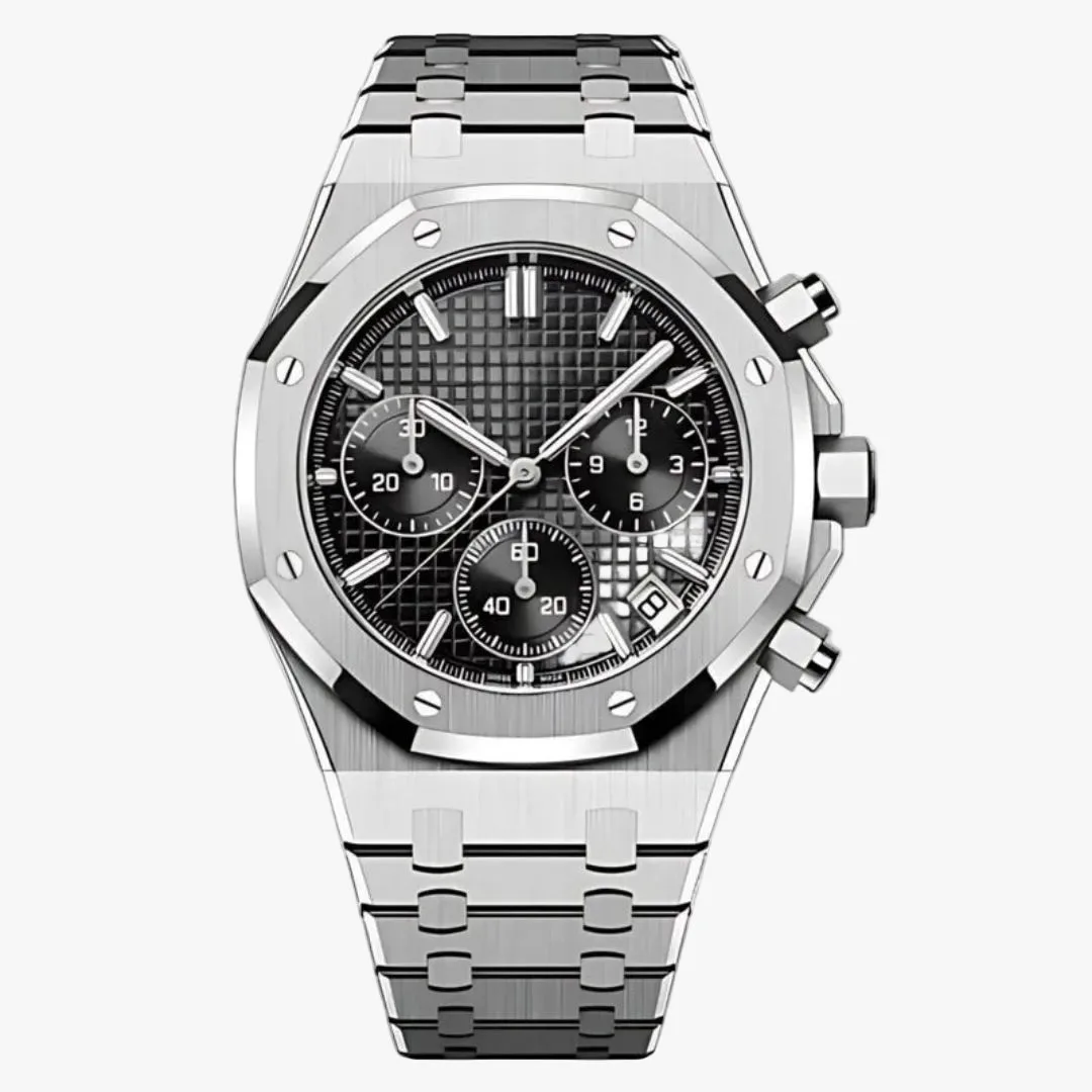 CUSTOM SEIKOAK ROYAL CHRONOGRAPH MOD NOIR EDITION