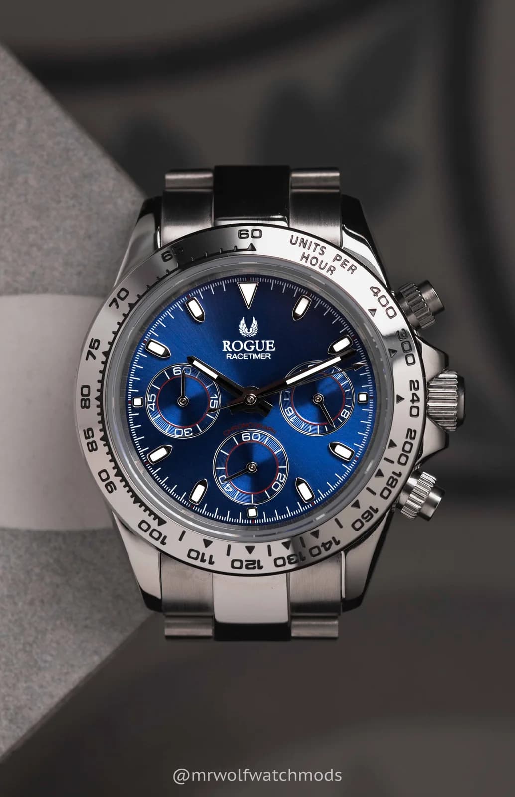 BLUE / SILVER RACETIMER