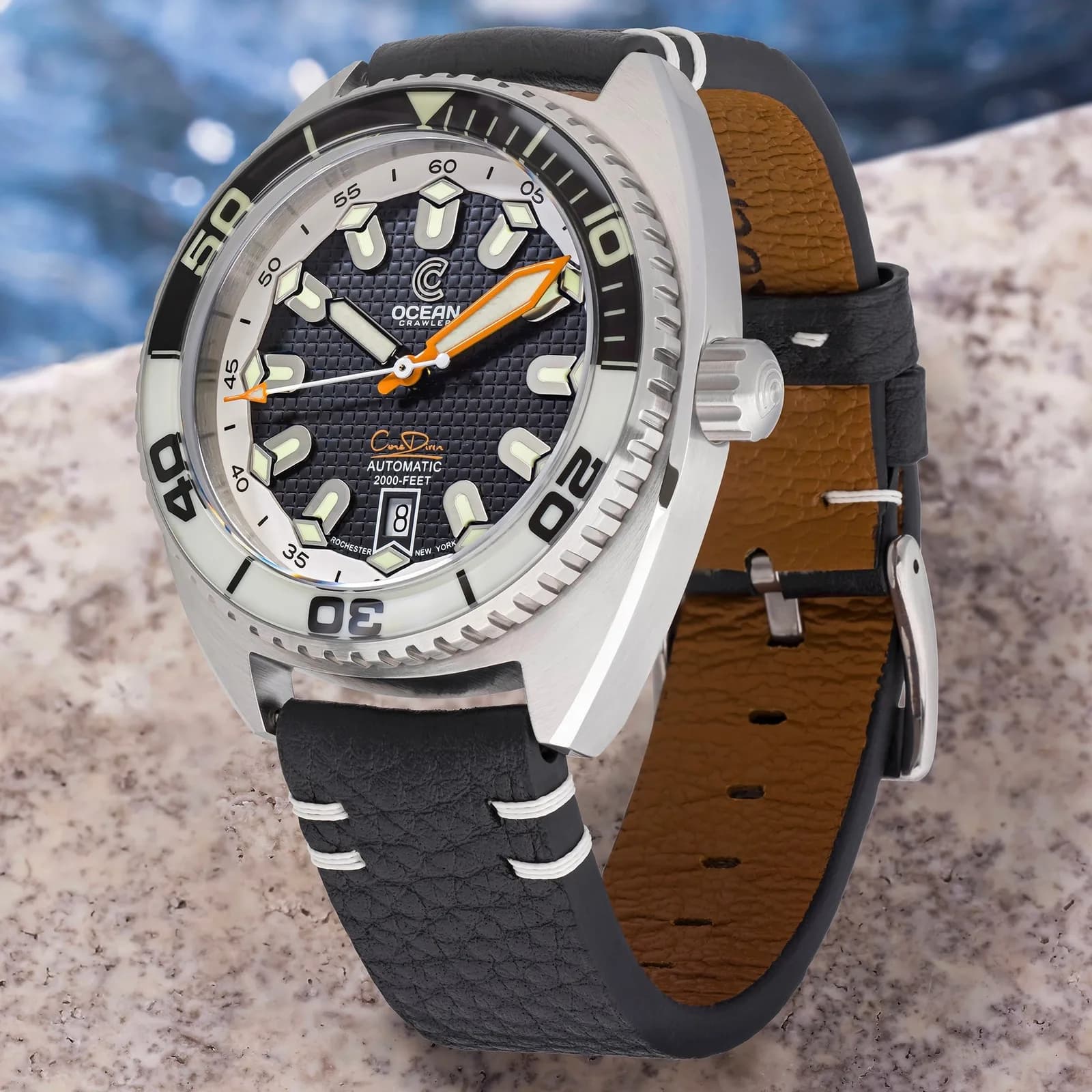 Core Diver - Black White - Limited Dragoon Leather
