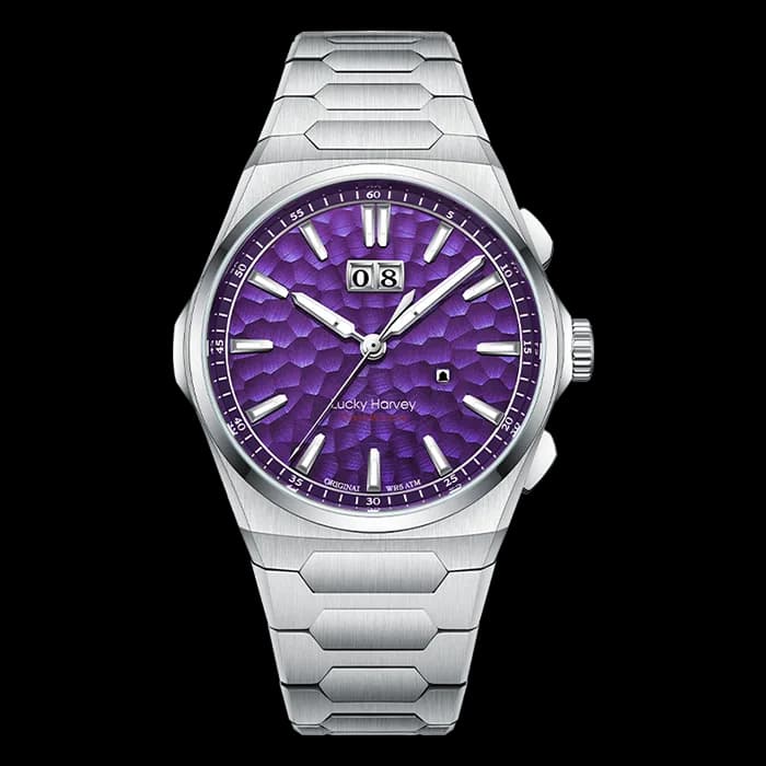Sound Of Nature Big Date Purple Hammer Chiming Limited Edition Automatic Watch