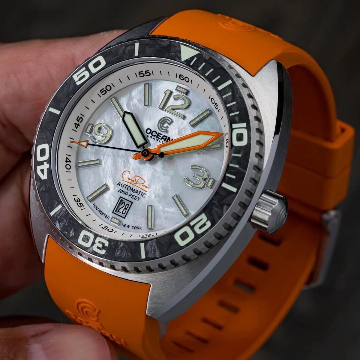 Core Diver - White Mother of Pearl - Sample - Like New