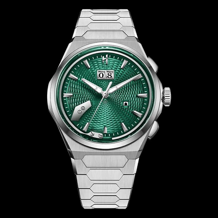 Sound Of Nature Guilloche Dial Green Titanium Chiming Limited Edition Automatic Watch