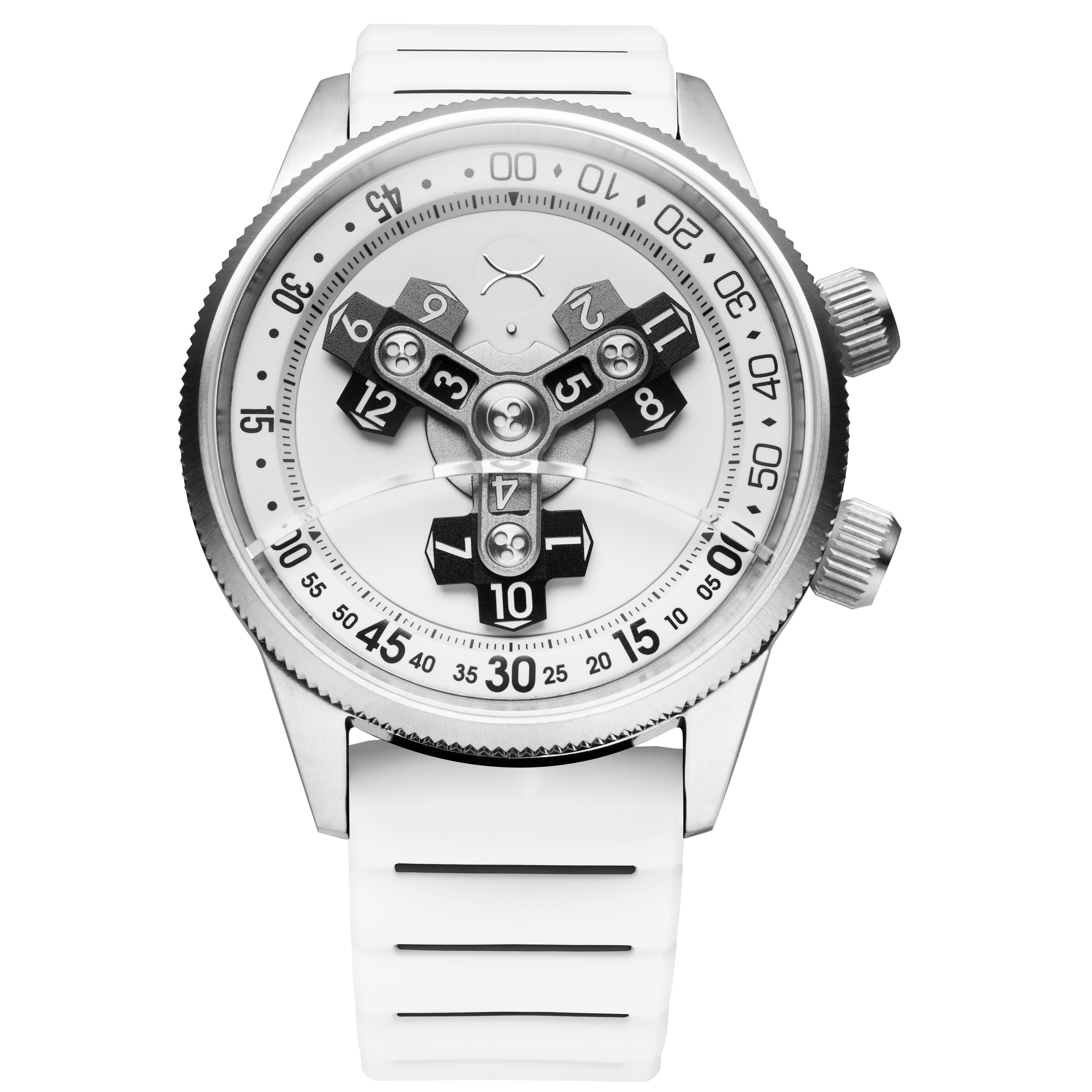 Vendetta II Automatic Wandering Hour Whiteout Lume