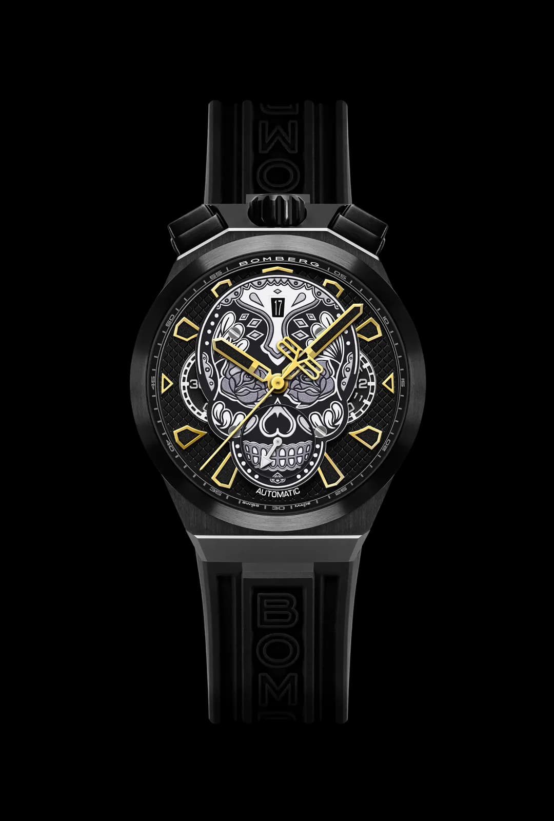 CHRONO SKULL THROWBACK EDITION - ALL BLACK