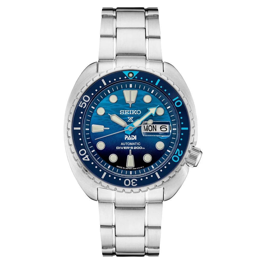 Seiko King Turtle Padi Edition With Ocean Dial #SRPK01