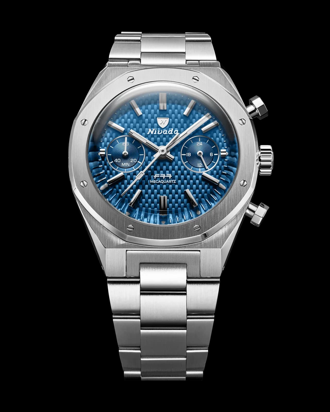 F77 SST CHRONO MECAQUARTZ BLUE MK2 - 38MM