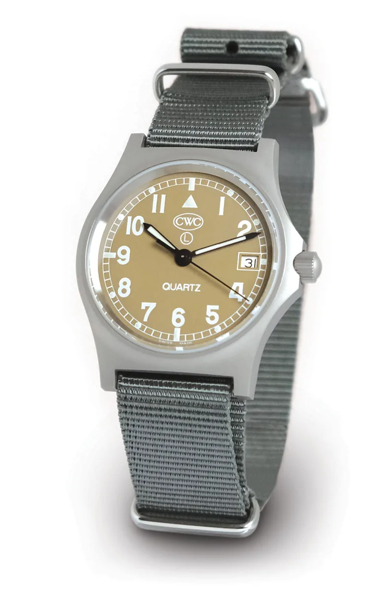 CWC GS Sapphire Desert Storm Watch, Stainless Steel With Sand Dial