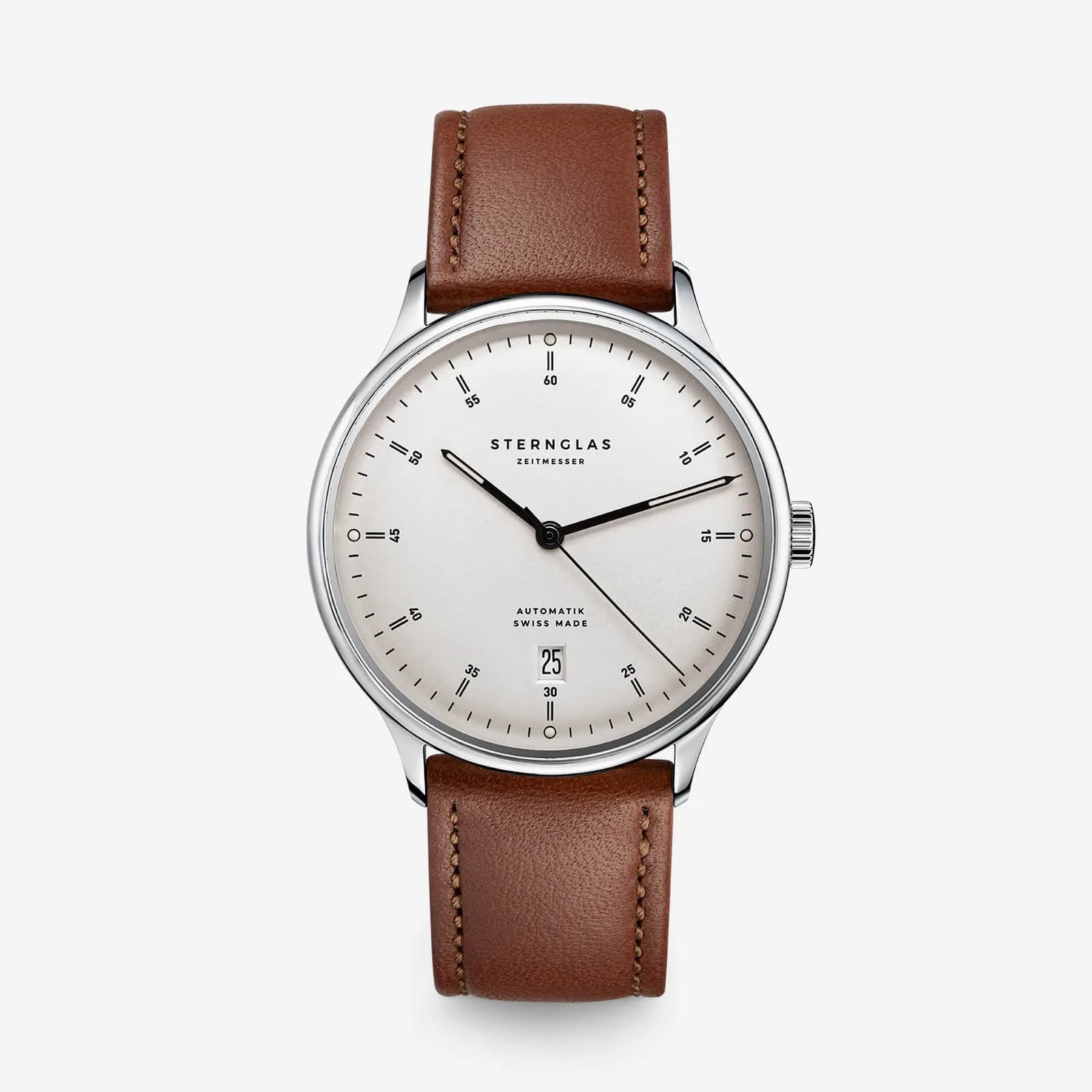 Kanton 2.0 silber / Modena braun