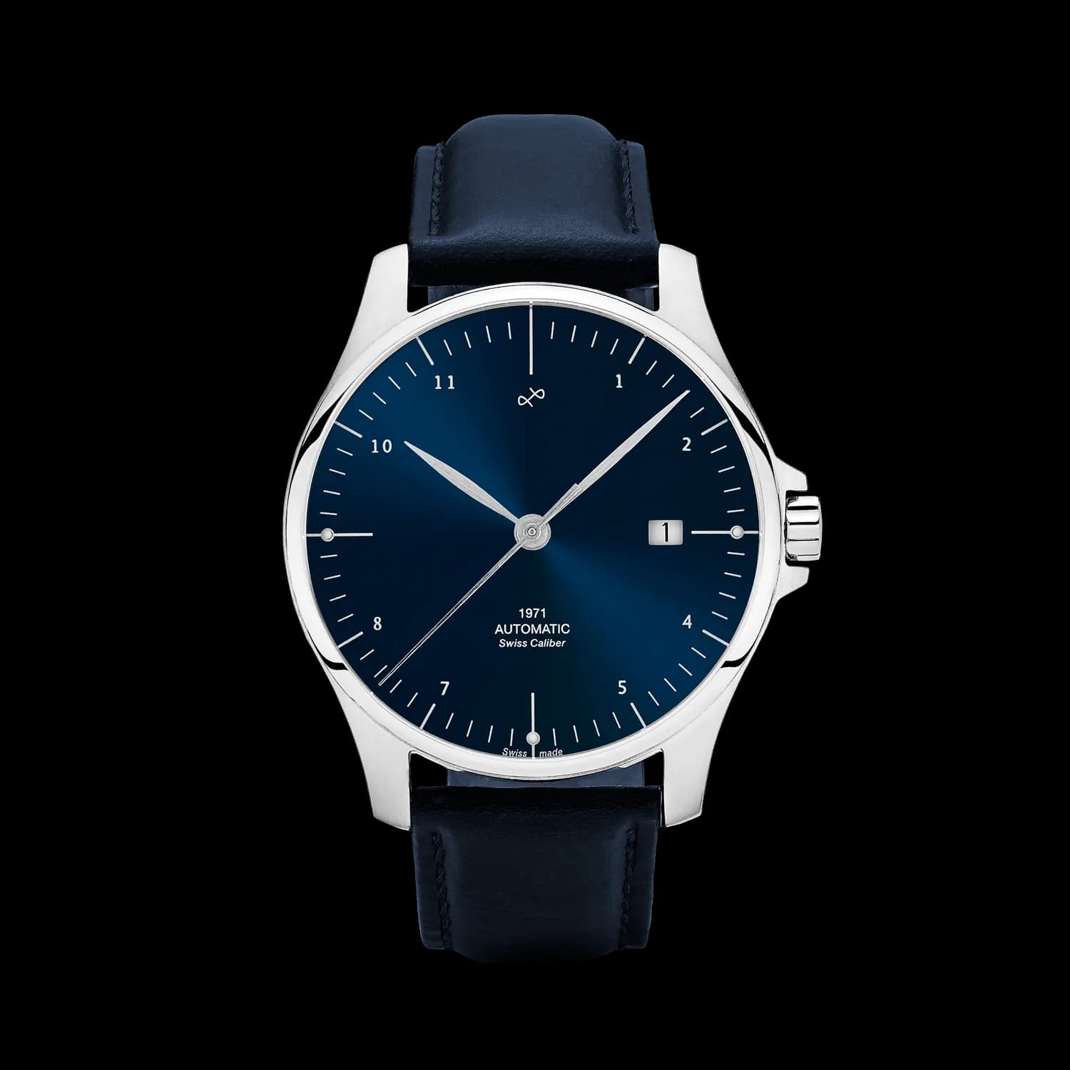 1971 Automatic, Steel / Night Blue - Swiss Made