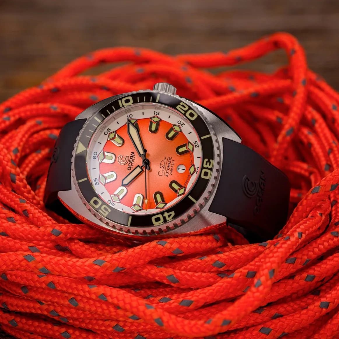 Ocean Crawler Core Diver - Orange Refractor - Like New Sample