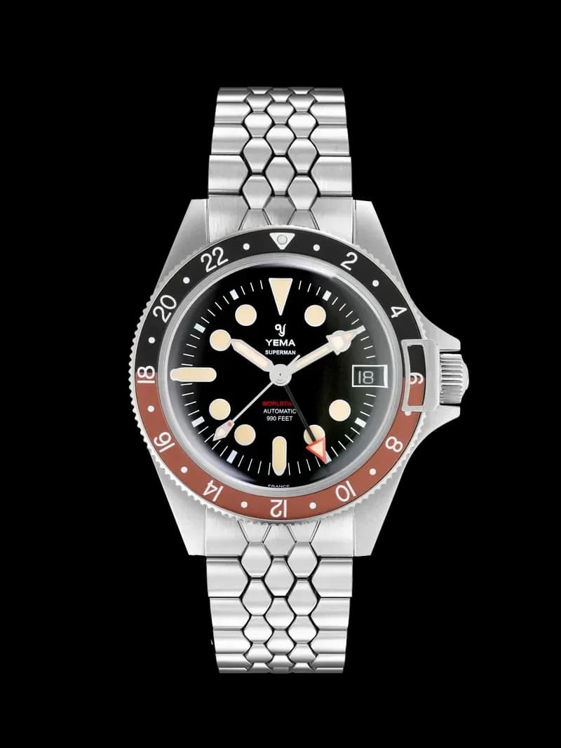 Superman Worldtime GMT Coke Scales Slim Edition