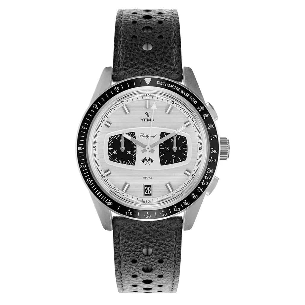 Yema Rallygraf II Panda Meca-Quartz Chronograph #Yema-15