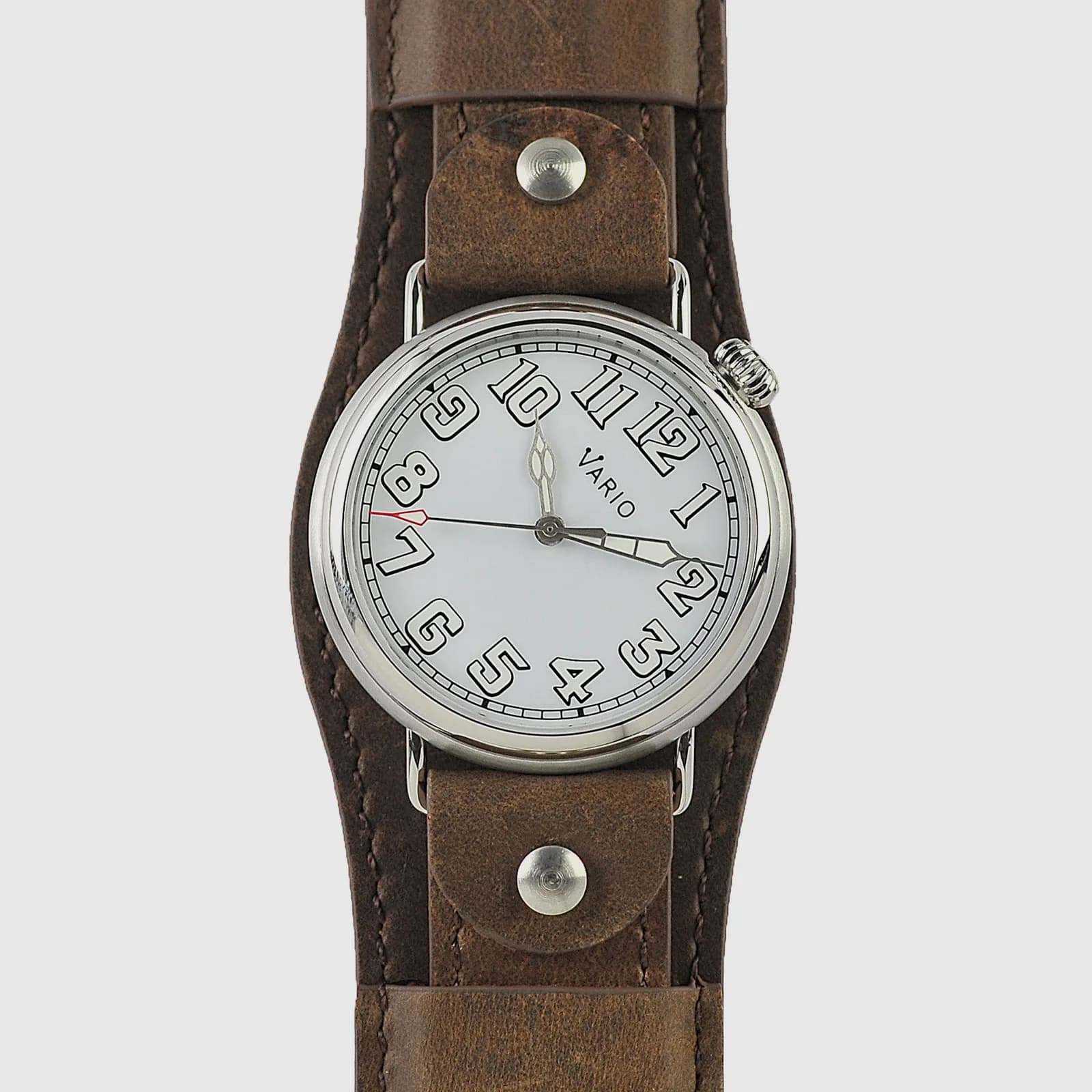 Vario 1918 Pilot White Dial With White Lume Watch