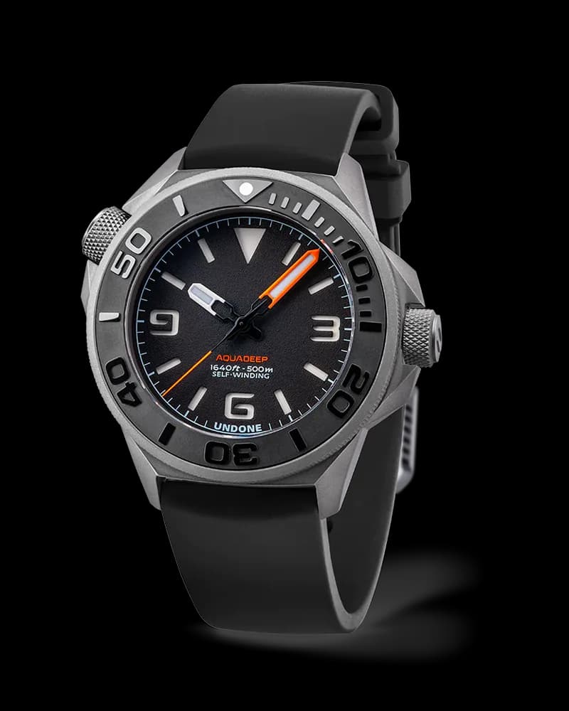 Aquadeep Signal Black Automatic
