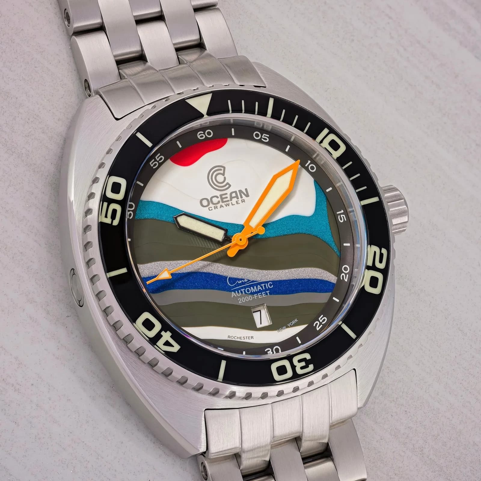 Ocean Crawler Core Diver - Fordite - Unique piece - Formula Fusion