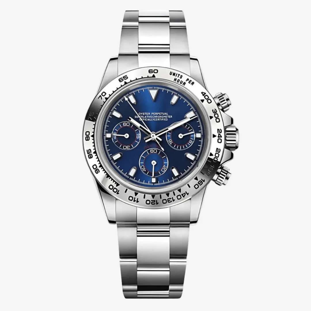 CUSTOM SEITONA CHRONOGRAPH EDITION BLUE SUNBURST MOD