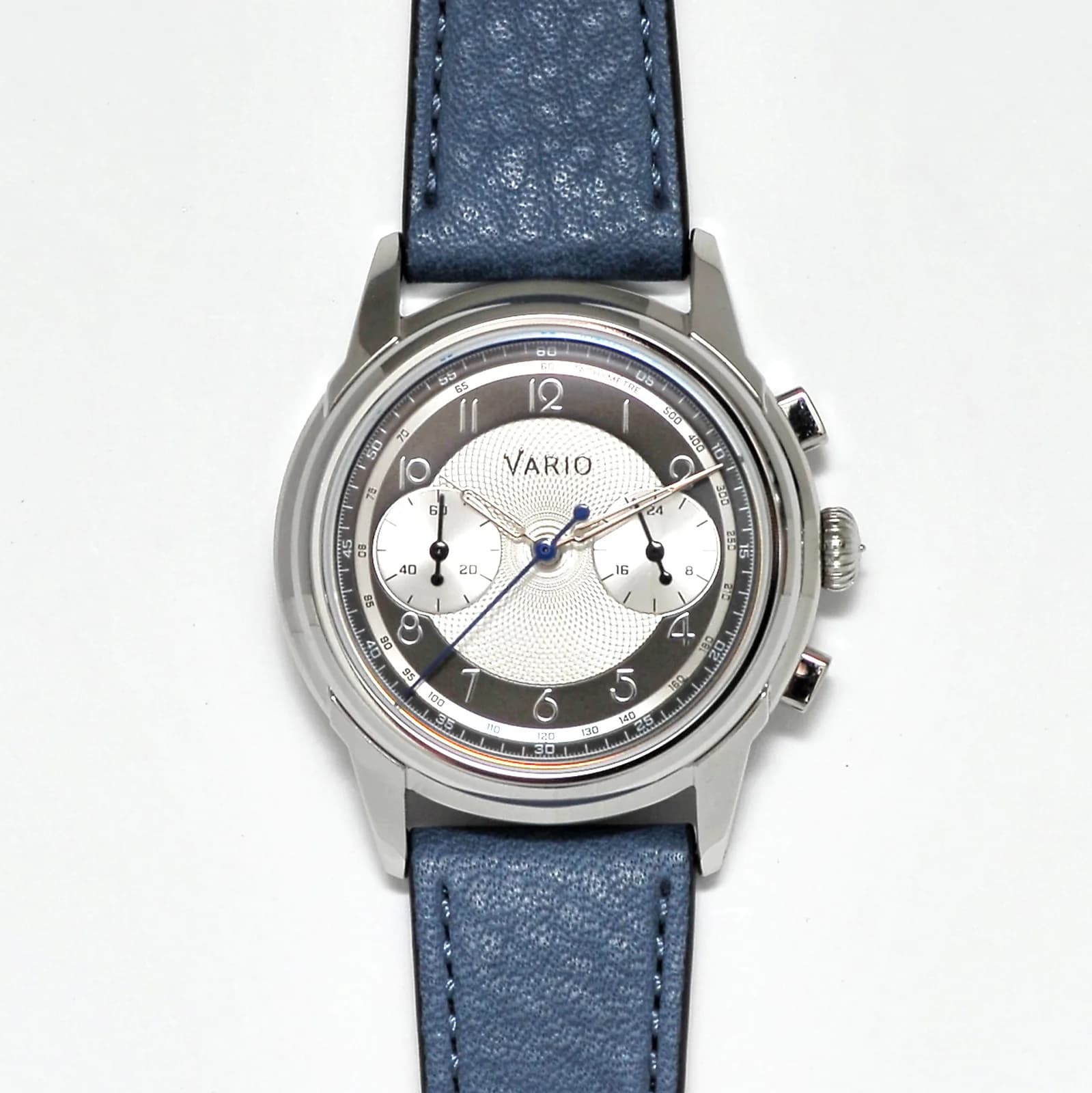 Vario Empire Grey Tuxedo Tachymètre MecaQuartz Chronograph Watch