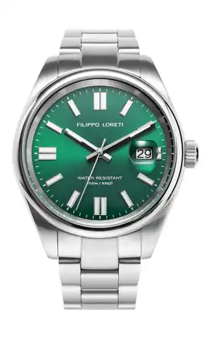 Filippo Loreti Watches Attache Automatic Steel Green