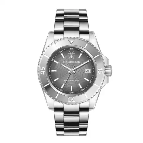 Blessington & Co The Funnel Web - Tungsten 42mm