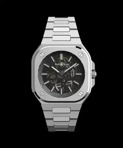 Bell & Ross BR 05 Skeleton Nightlum · BR05A-BL-SK-ST/SST