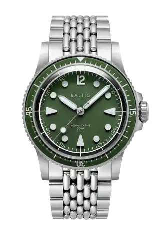 Baltic Aquascaphe MK2 Green 37 No Date