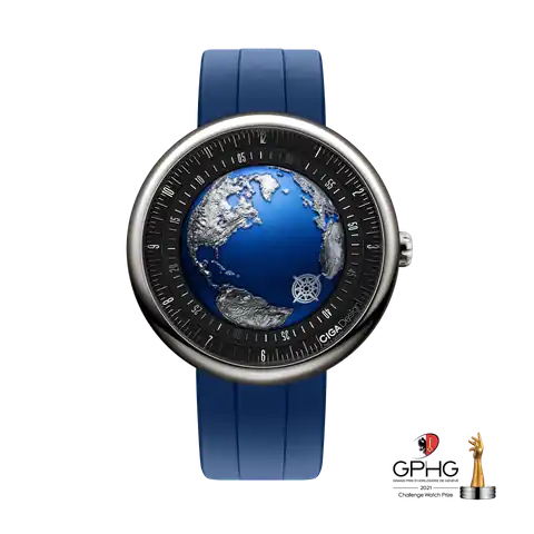 CIGA design Ciga Design Blue Planet II · Atlantic Ocean-Inspired Automatic Watch