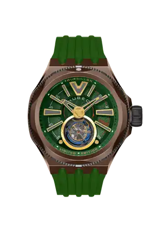 Nubeo Watches Dark Sea Green