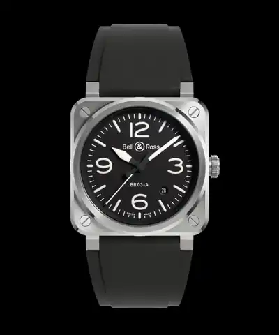 Bell & Ross BR-03 Black Steel