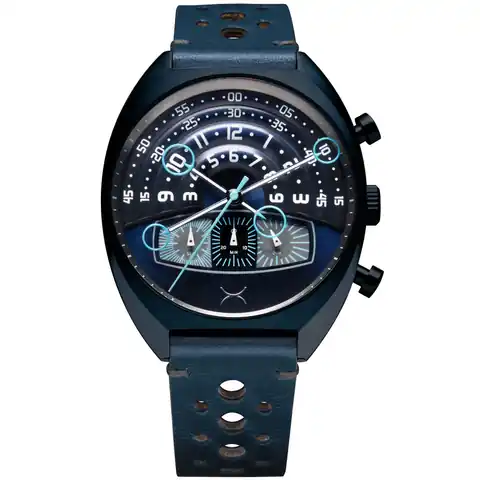 Xeric Watches Halograph III Chrono Deep Blue