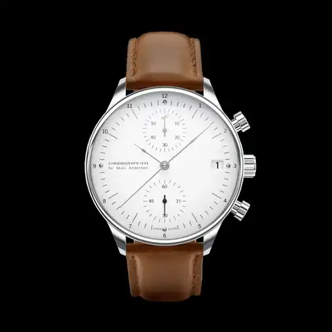 AV86 1844 Chronograph, Steel / White