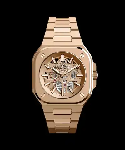 Bell & Ross BR-05 Skeleton Gold · BR05A-PG-SK-PG/SPG