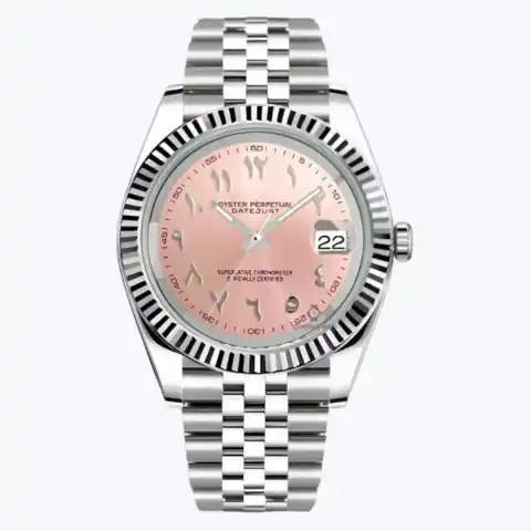 Monomods Custom Seikojust Edition Silver Arabic Candy Jubilee MOD