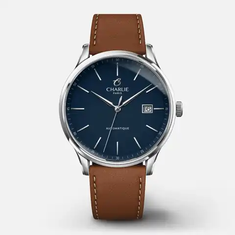 CHARLIE - Paris Initial - Slim - Bleu