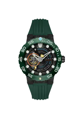 Nubeo Watches Carbon Green