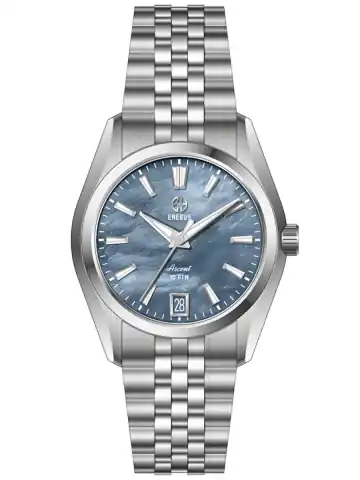 EREBUS WATCH Ascent 34 Blue Mother Of Pearl