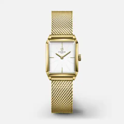 CHARLIE - Paris Monceau - Doré · MON-21-008 / B14-M-D · quartz-dore-1