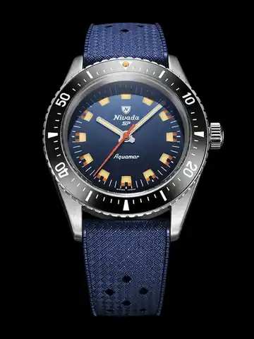 Nivada Grenchen Aquamar Blue