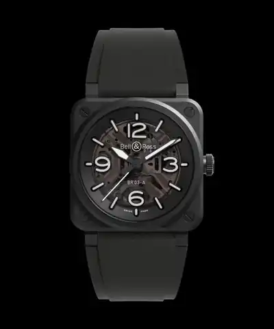 Bell & Ross BR-03 Skeleton Black Ceramic