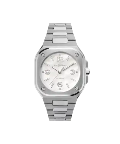 Bell & Ross BR-05 36 Mm Mother Of Pearl Steel