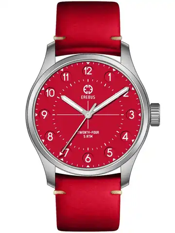 EREBUS WATCH Twenty-Four 38 Red