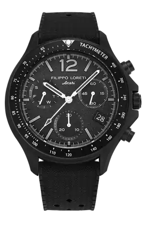 Filippo Loreti Watches Ascari Scuderia Nero Ebano