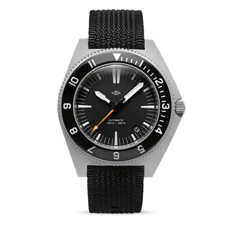 Mk II Watches Paradive Gen 3, Type XIII Date, 12-Hr Ac Inlay