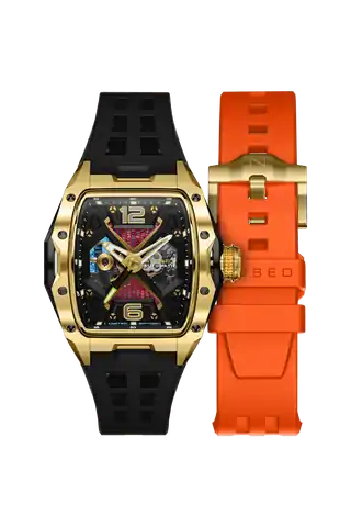 Nubeo Watches Golden Black