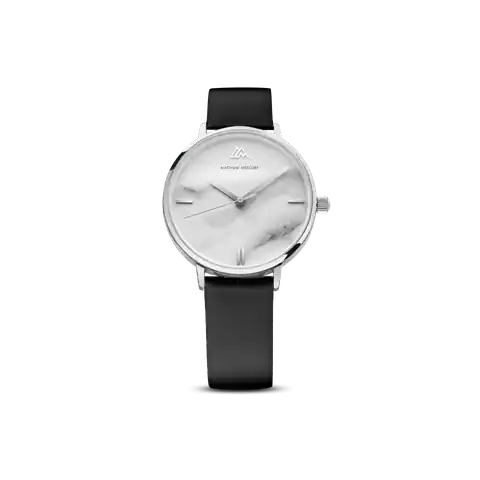 Matthew Mercury Watches Cream Marble - Black