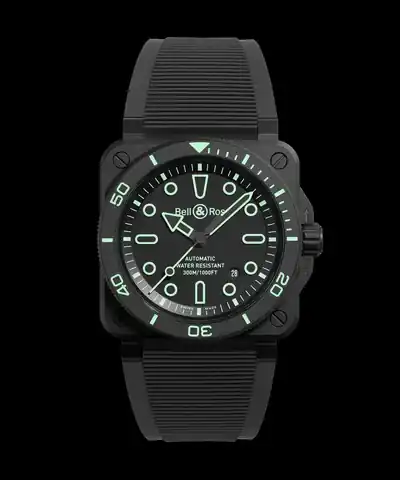 Bell & Ross BR-03 Diver Lum Outline