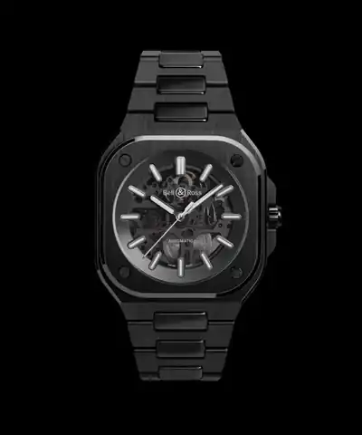 Bell & Ross BR-05 Skeleton Black Ceramic · BR05A-BL-SK-CE/SCE