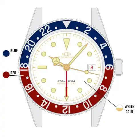 Mk II Watches Key West (1001)