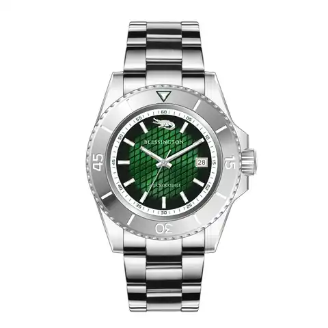 Blessington & Co The Crocodile - Tungsten 42mm